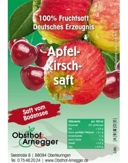Apfel-Kirsch Saft